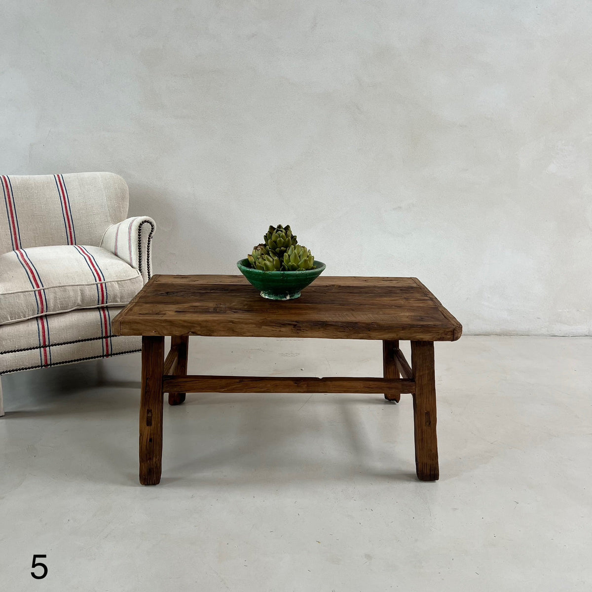 Antique Dark Wood Coffee Tables