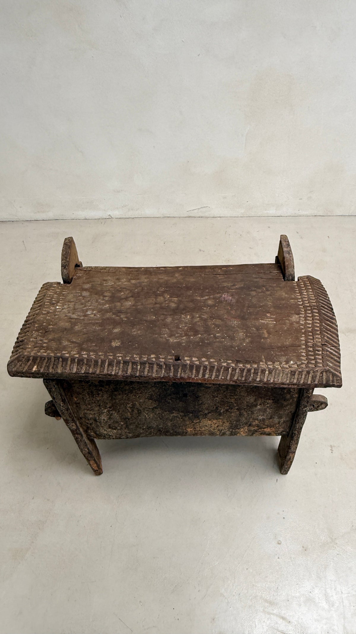 Antique wooden coffer storage box | Sandoor