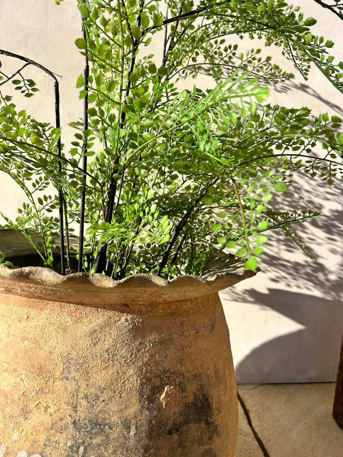 Fluted Java Pots