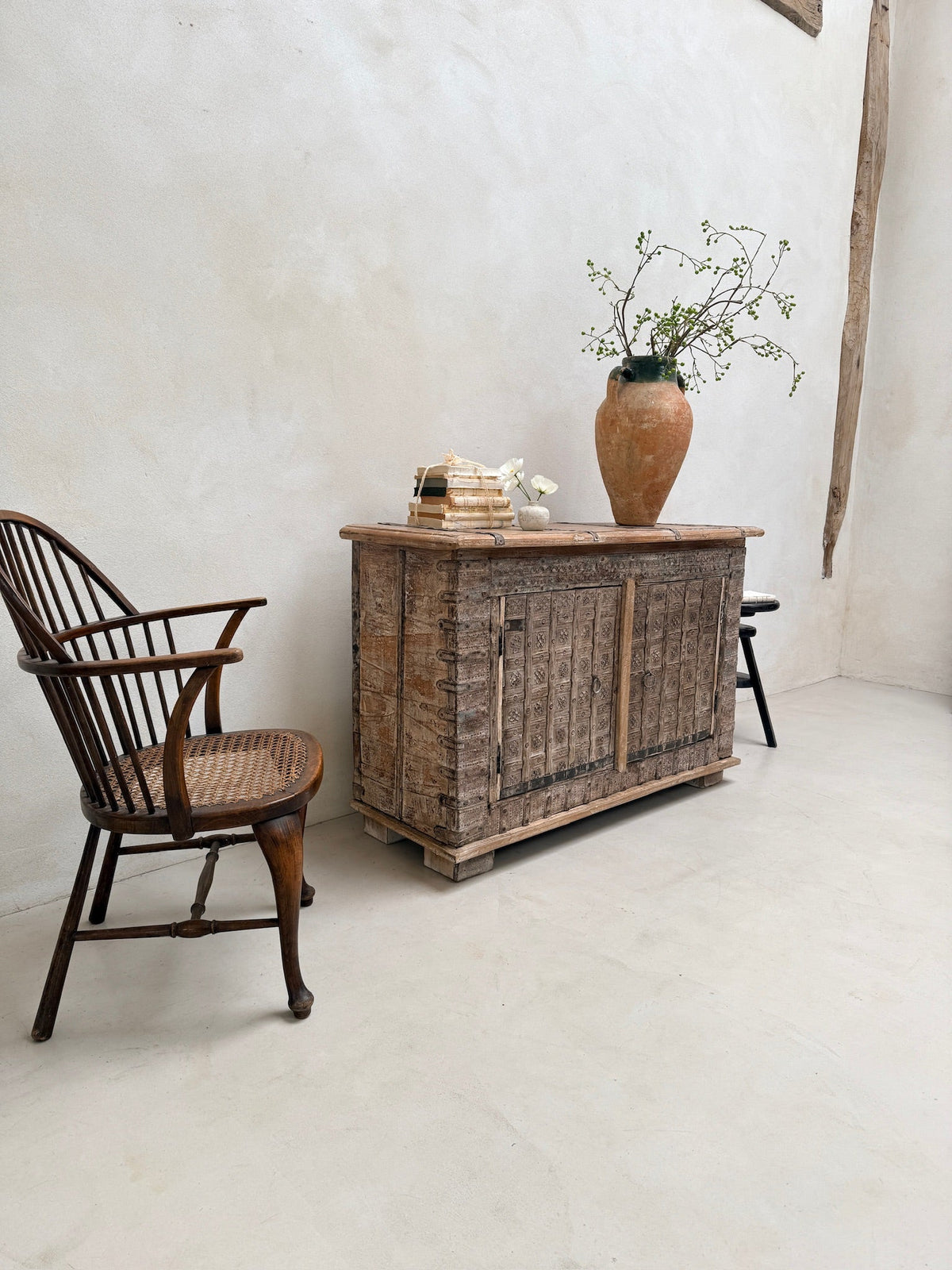 Antique Indian Damchiya Cabinet Sideboard | Pitara