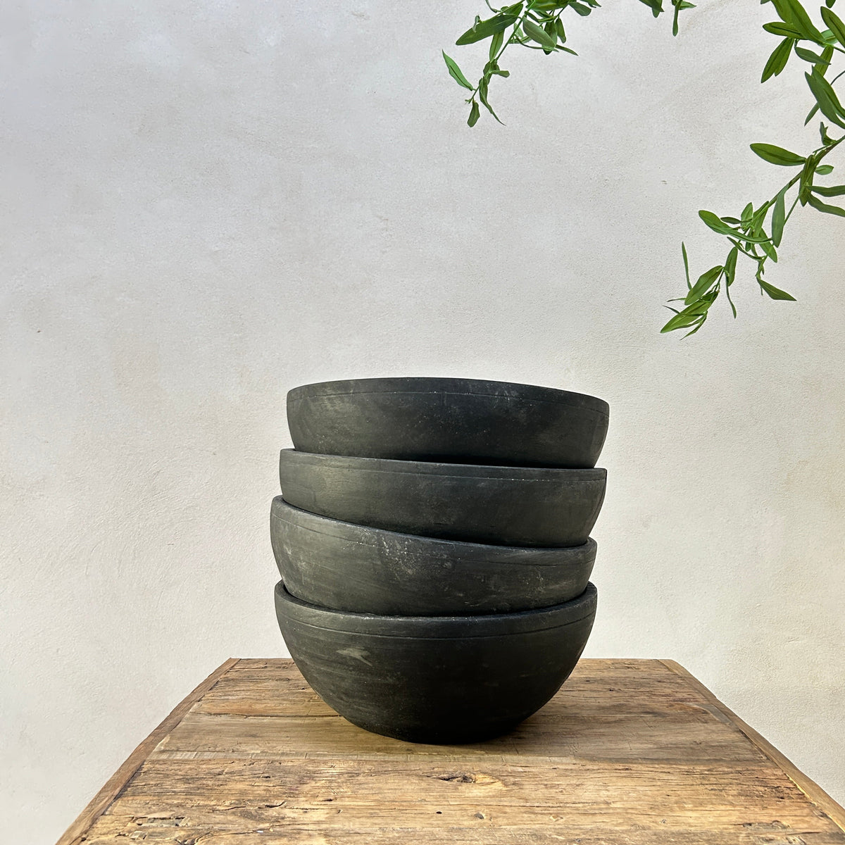 Large Wooden Batak Bowl | Aurel