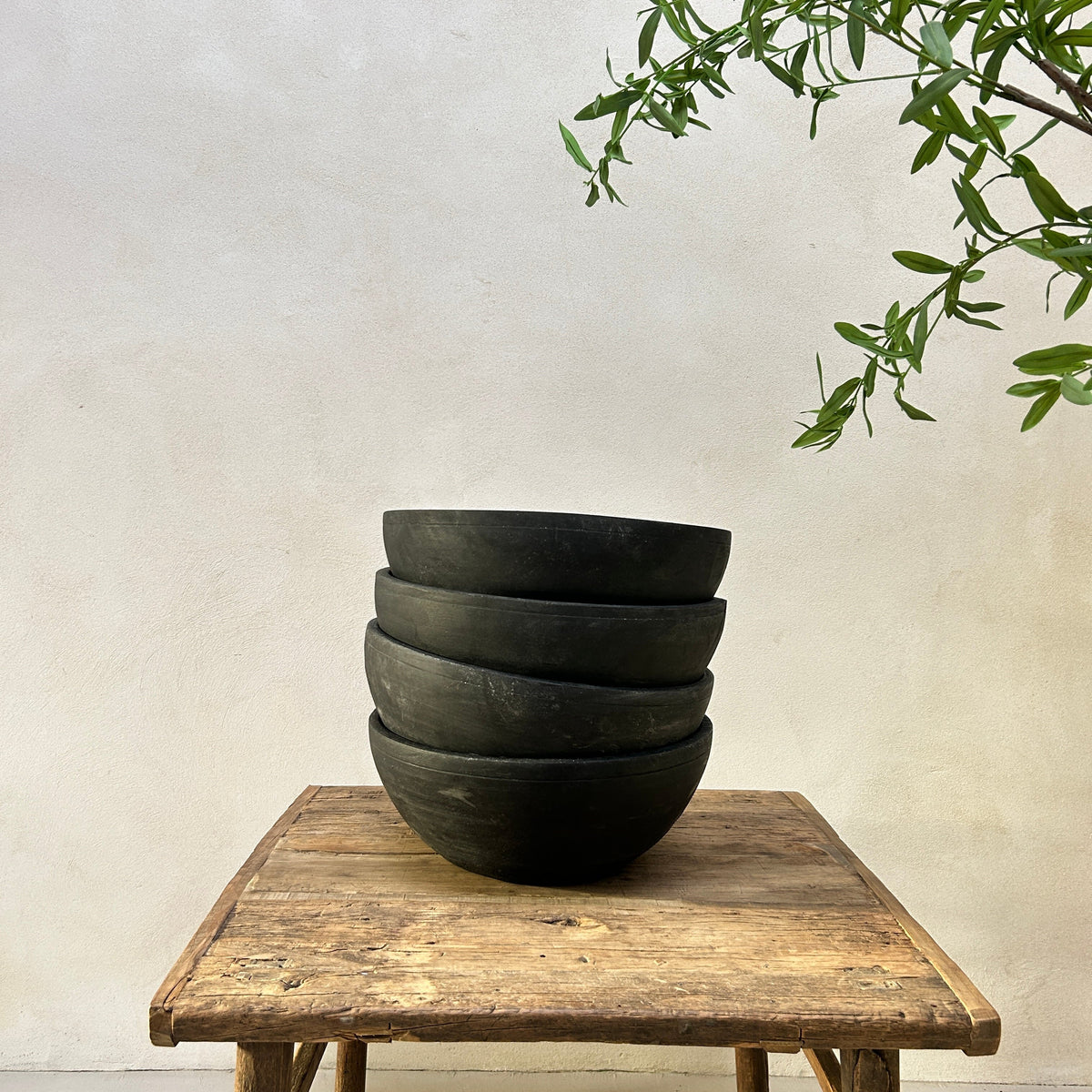 Large Wooden Batak Bowl | Aurel