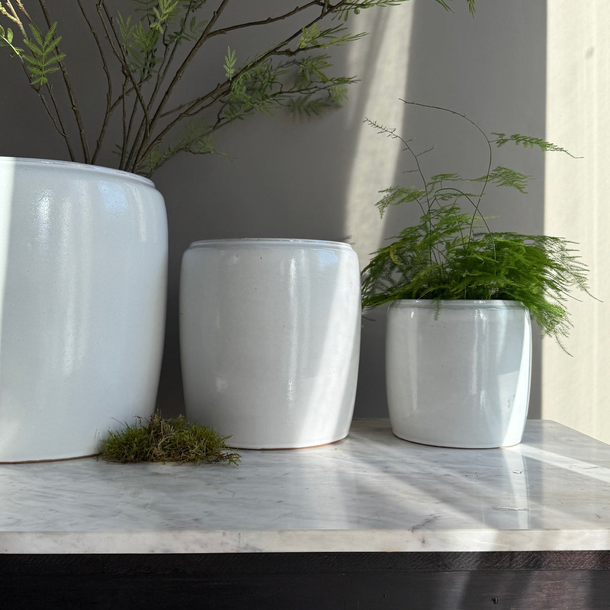 Natural Ceramic Planter | Nora