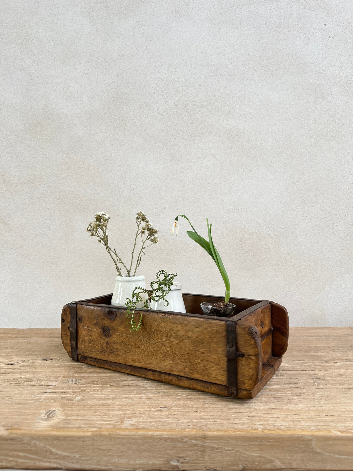 Vintage Teak Brick Mould